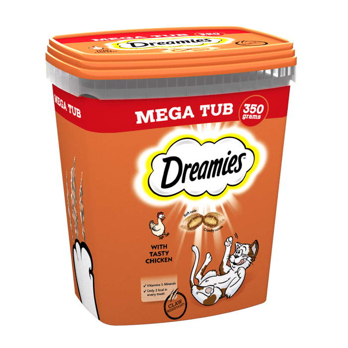 Dreamies with Tasty Chicken Cat Treats
