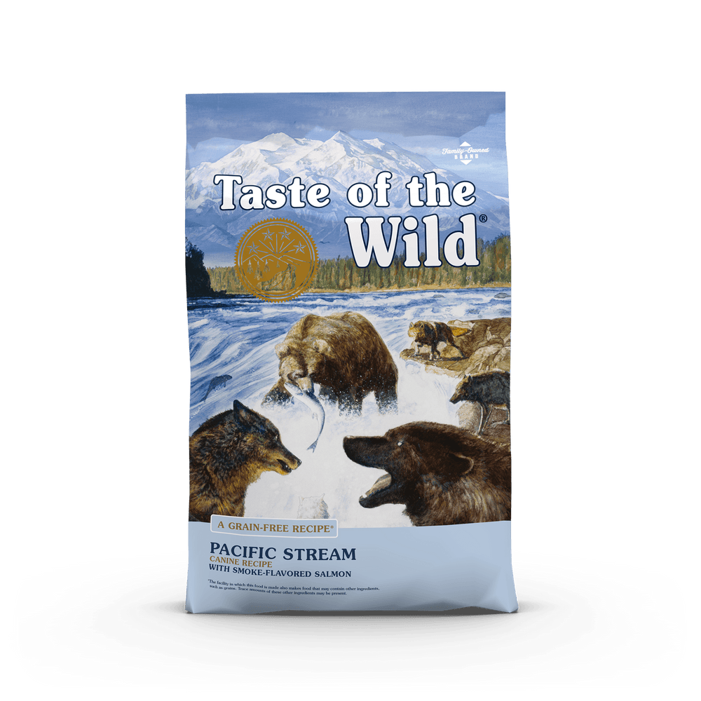 Taste of The Wild Pacific Stream Recipe with Smoke-Flavored Salmon Dry Dog Food 12.2kg