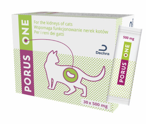 Dechra Porus One for Cat Kidney Supplements 30x500mg