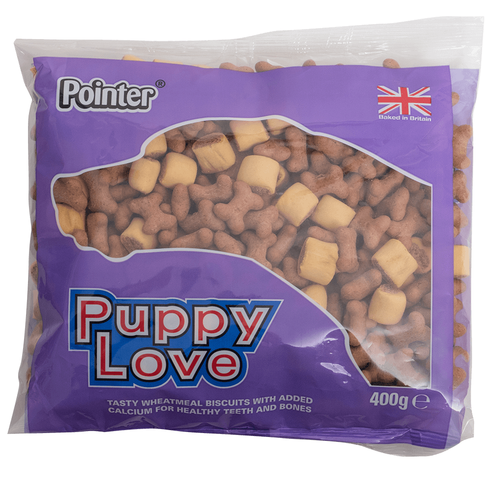 Pointer Puppy Love Puppy Treats 400g