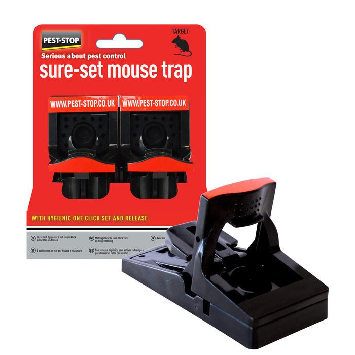 Pest-Stop Sure-Set Mouse Trap 2 Pack