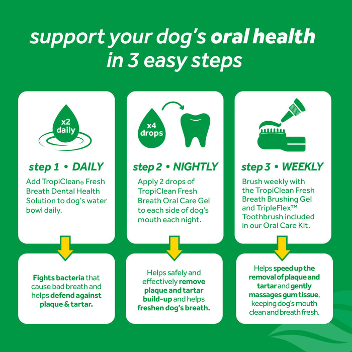 TropiClean Oral Care Gel for Puppies 59ml