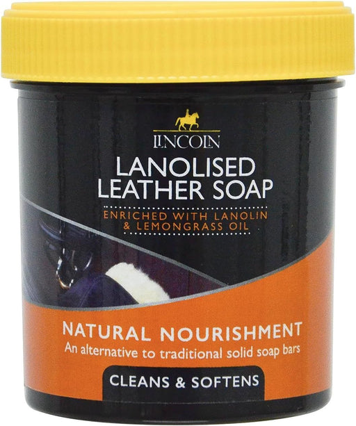 Lincoln Lanolised Leather Soap 200g