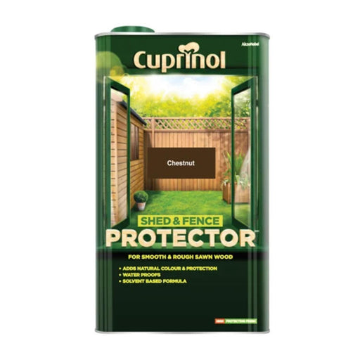 Cuprinol Shed and Fence Protector Chestnut 5L