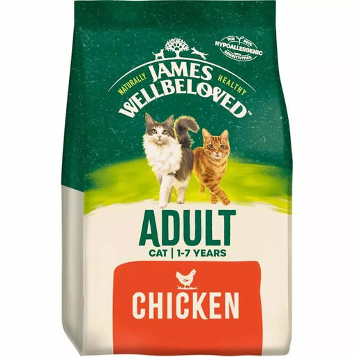 James Wellbeloved Adult Chicken Dry Cat Food 1.5kg
