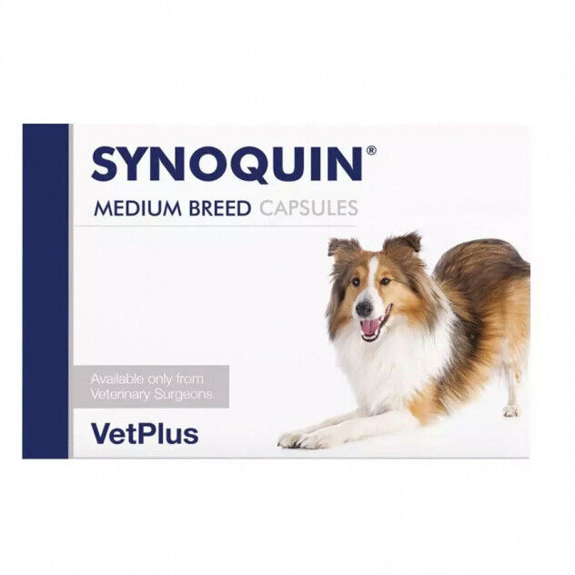 VetPlus Synoquin for Medium Dogs 120 Capsules
