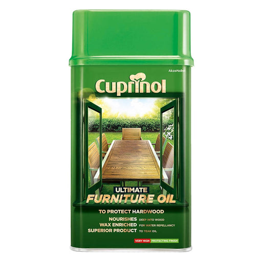 Cuprinol Ultimate Furniture Oil Clear 1L