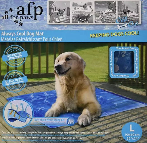 All For Paws Chill Out Always Cool Dog Mat Large