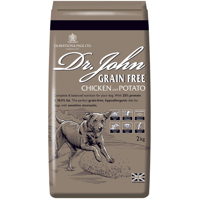 Dr John Grain Free Chicken and Potato Dry Dog Food