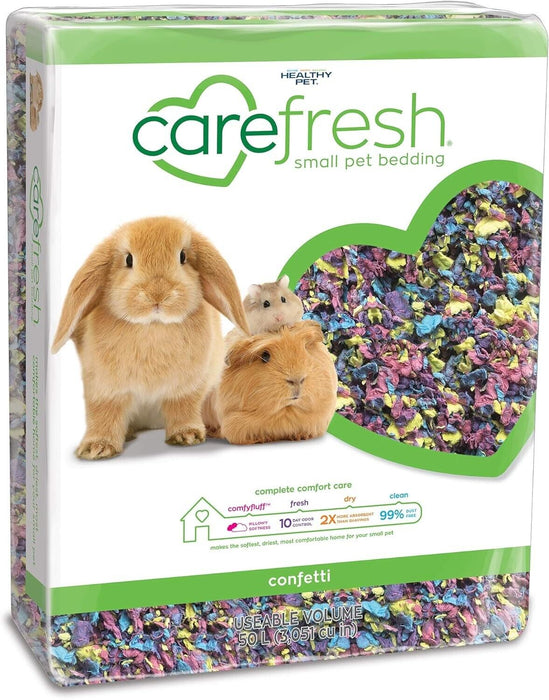 Carefresh Small Pet Paper Bedding Confetti