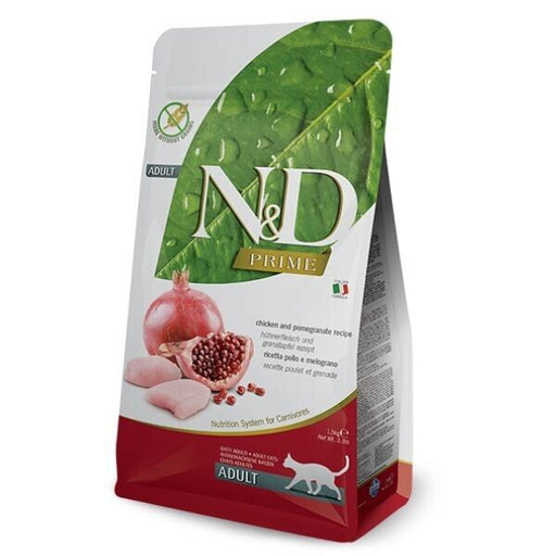 Farmina N&D Prime Adult Chicken & Pomegranate Dry Cat Food 5kg