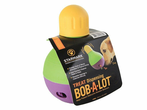 Starmark Treat Dispensing Bob-A-Lot Dog Toy