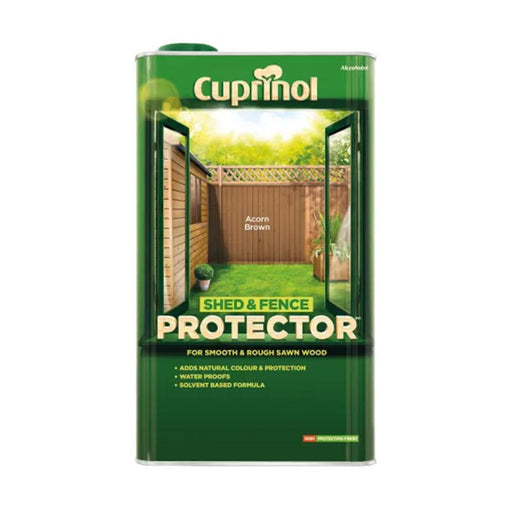 Cuprinol Shed and Fence Protector Acorn Brown 5L