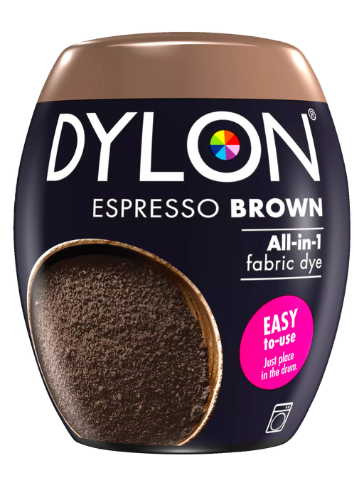 Dylon Fabric Dye Espresso Brown 350g