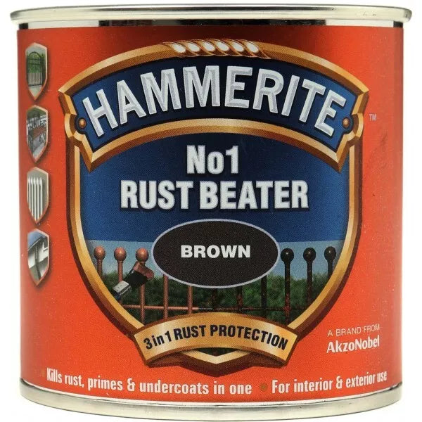 Hammerite No.1 Rust Beater Brown 250ml