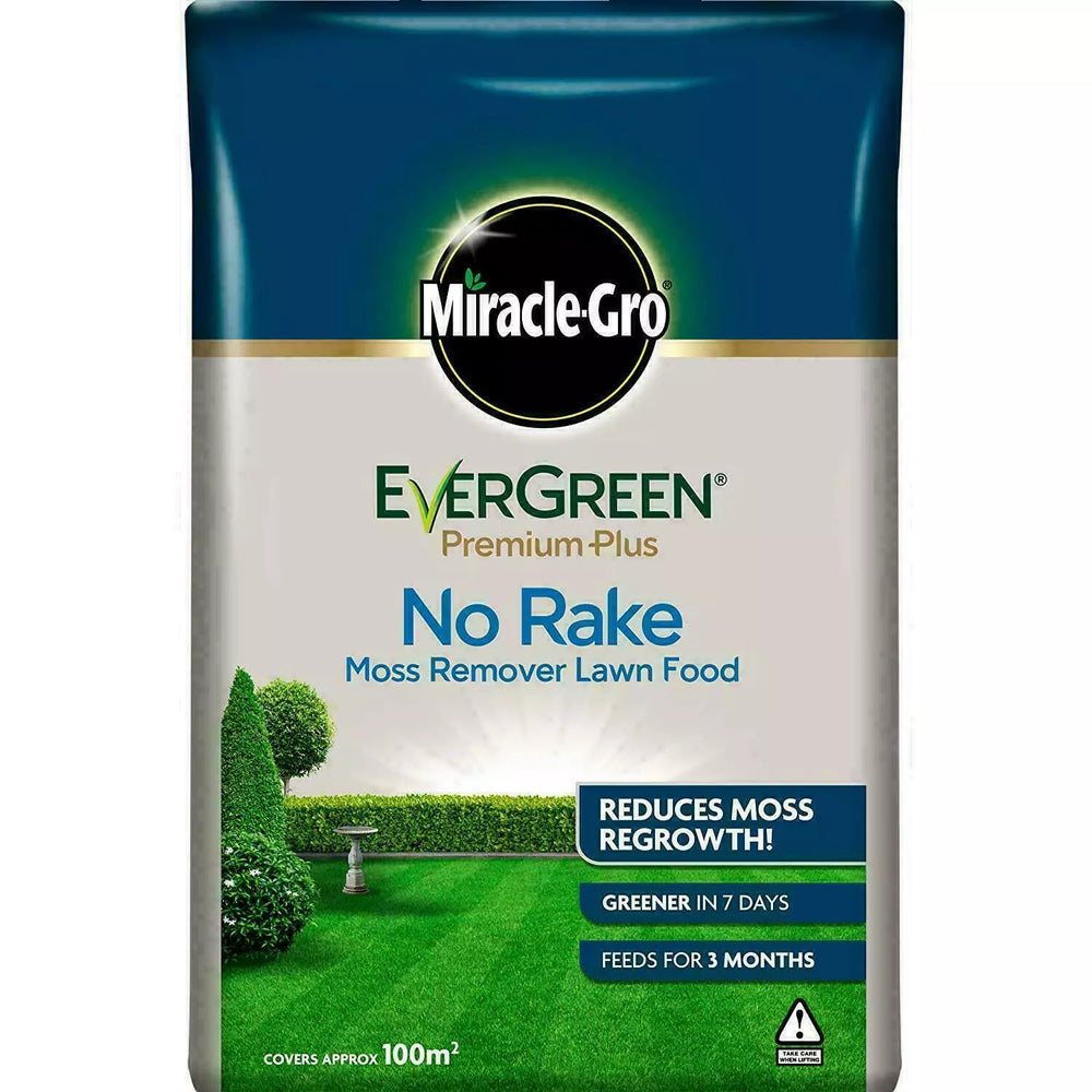 Miracle-Gro Evergreen Premium Plus No Rake Moss Remover 100m²