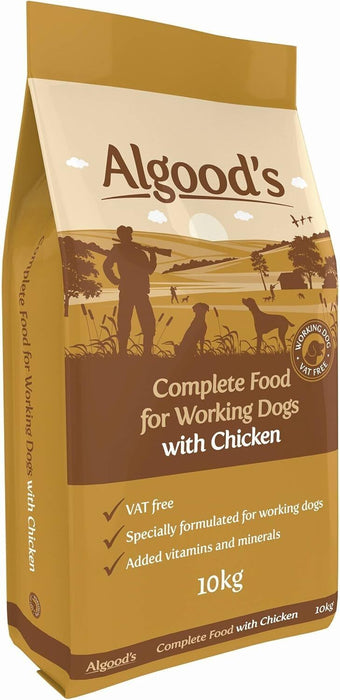 Algood's Chicken Working Dry Dog Food 10kg