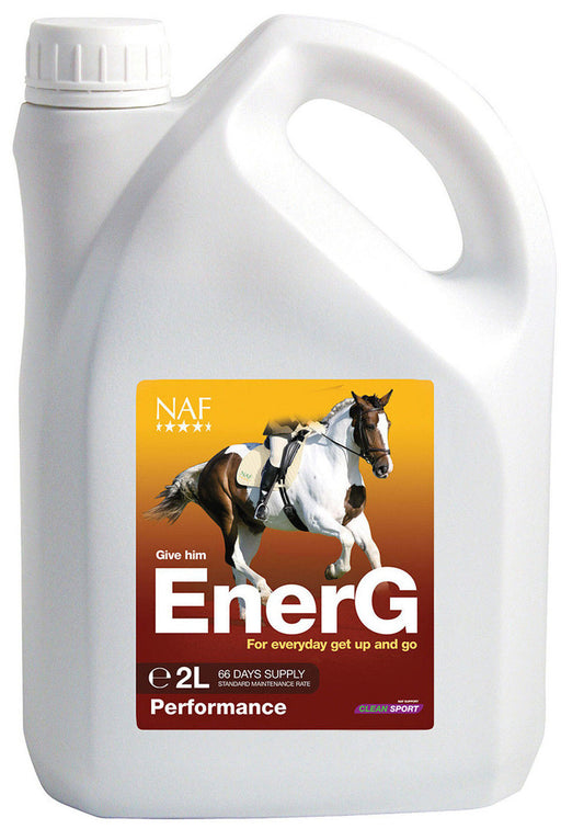 NAF EnerG Equine Supplements 2L