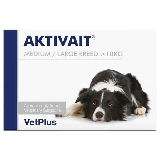 VetPlus Aktivait for Brain Function for Medium and Large Dogs >10kg 60 Capsules
