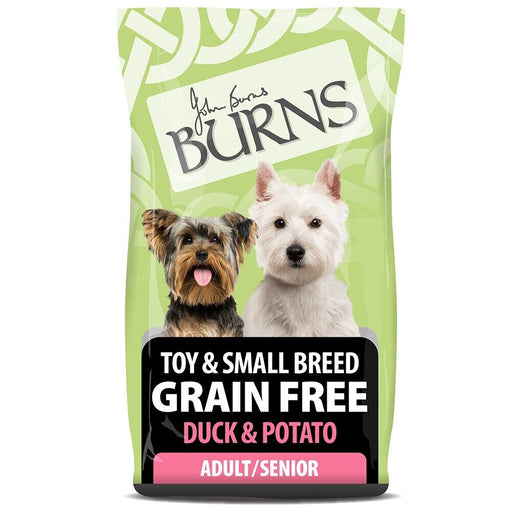 Burns Grain Free Toy & Small Duck & Potato Dry Dog Food 2kg