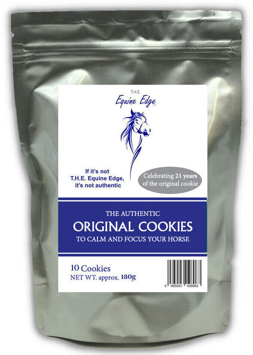 Equine Edge Original Cookies To Calm & Focus Your Horse 10 Cookies