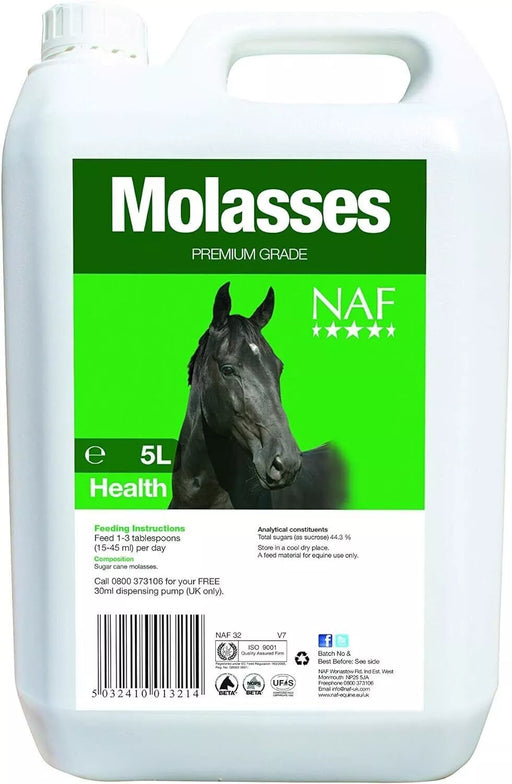 NAF Molasses Equine Supplements 5L
