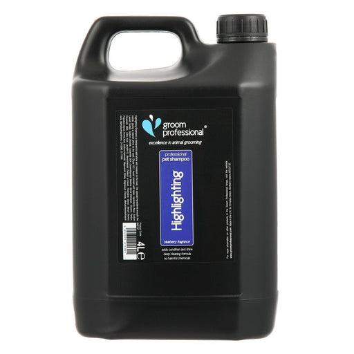 Groom Professional Blueberry Highlighting Shampoo 4L