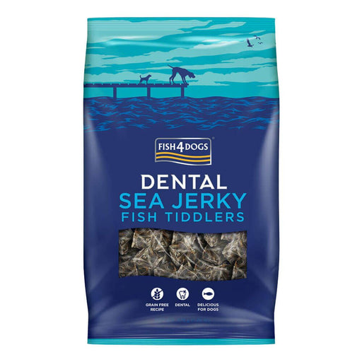 Fish4Dogs Dental Sea Jerky Fish Tiddlers Dog Treats