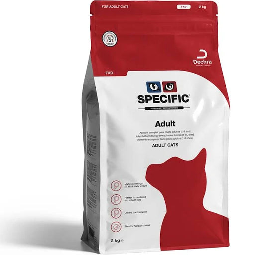 Dechra SPECIFIC FXD Adult Complete Nutrition Dry Cat Food 2kg