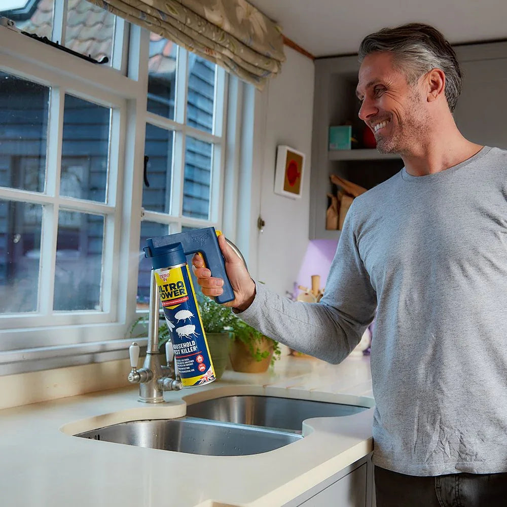 Zero In Household Pest Killer Trigger Aerosol 600ml