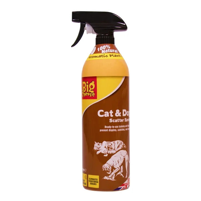 The Big Cheese Cat & Dog Scatter Spray Sprayer Kit