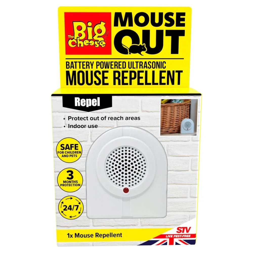 The Big Cheese Battery Powered Mouse Repellent