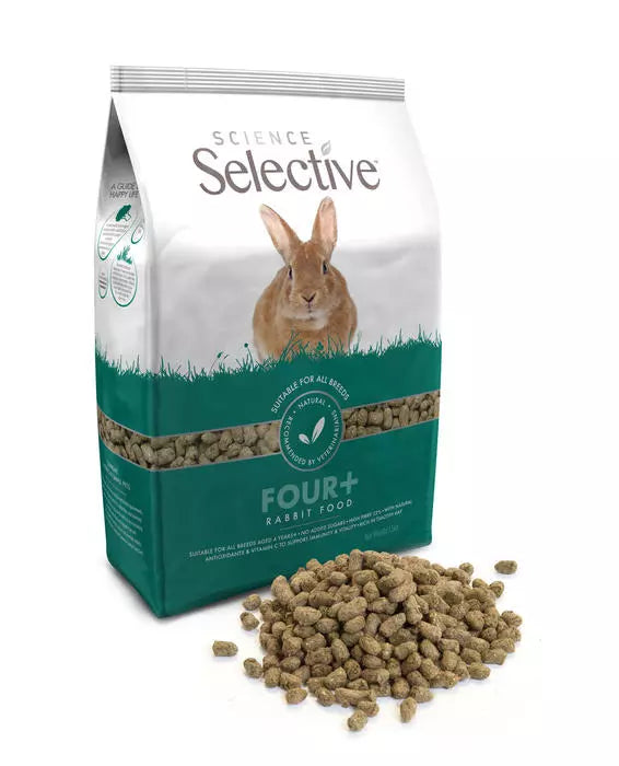 Supreme Science Selective Four+ Rabbit Food 1.5kg