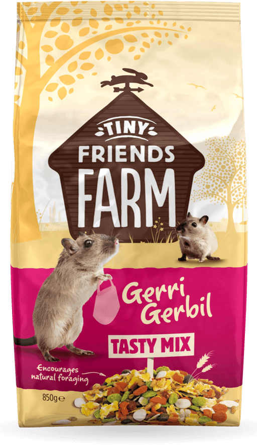 Supreme Tiny Friends Farm Gerri Gerbil Food Tasty Mix 850g