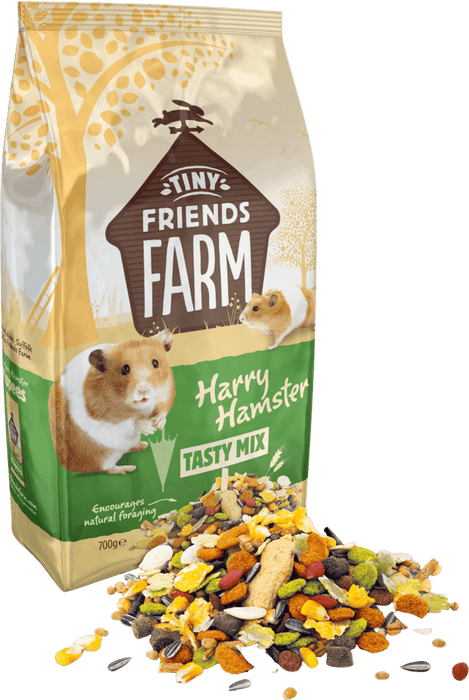Supreme Tiny Friends Farm Harry Hamster Food Tasty Mix 700g
