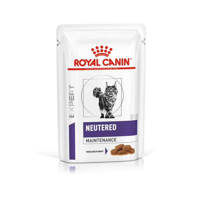 Royal Canin Neutered Maintenance Thin Slices In Gravy Wet Cat Food