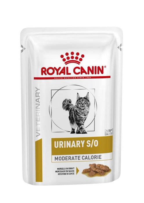 Royal Canin Urinary S/O Moderate Calorie Morsels In Gravy Wet Cat Food