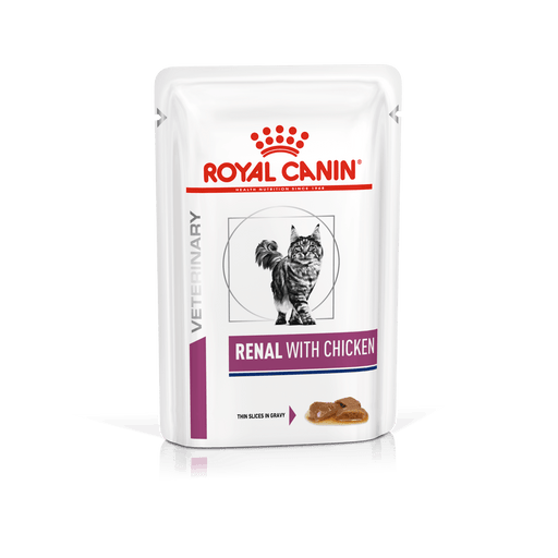 Royal Canin Renal With Chicken Thin Slices In Gravy Wet Cat Food