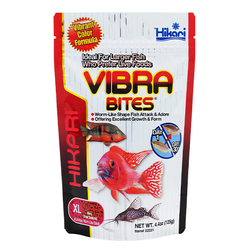 Hikari Vibra Bites XL Fish Food 125g