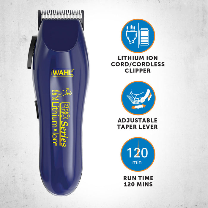 Wahl Lithium Ion Pro Series Dog Clipper Kit