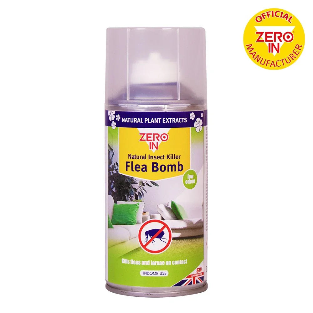 Zero In Natural Insect Killer Flea Bomb 150ml
