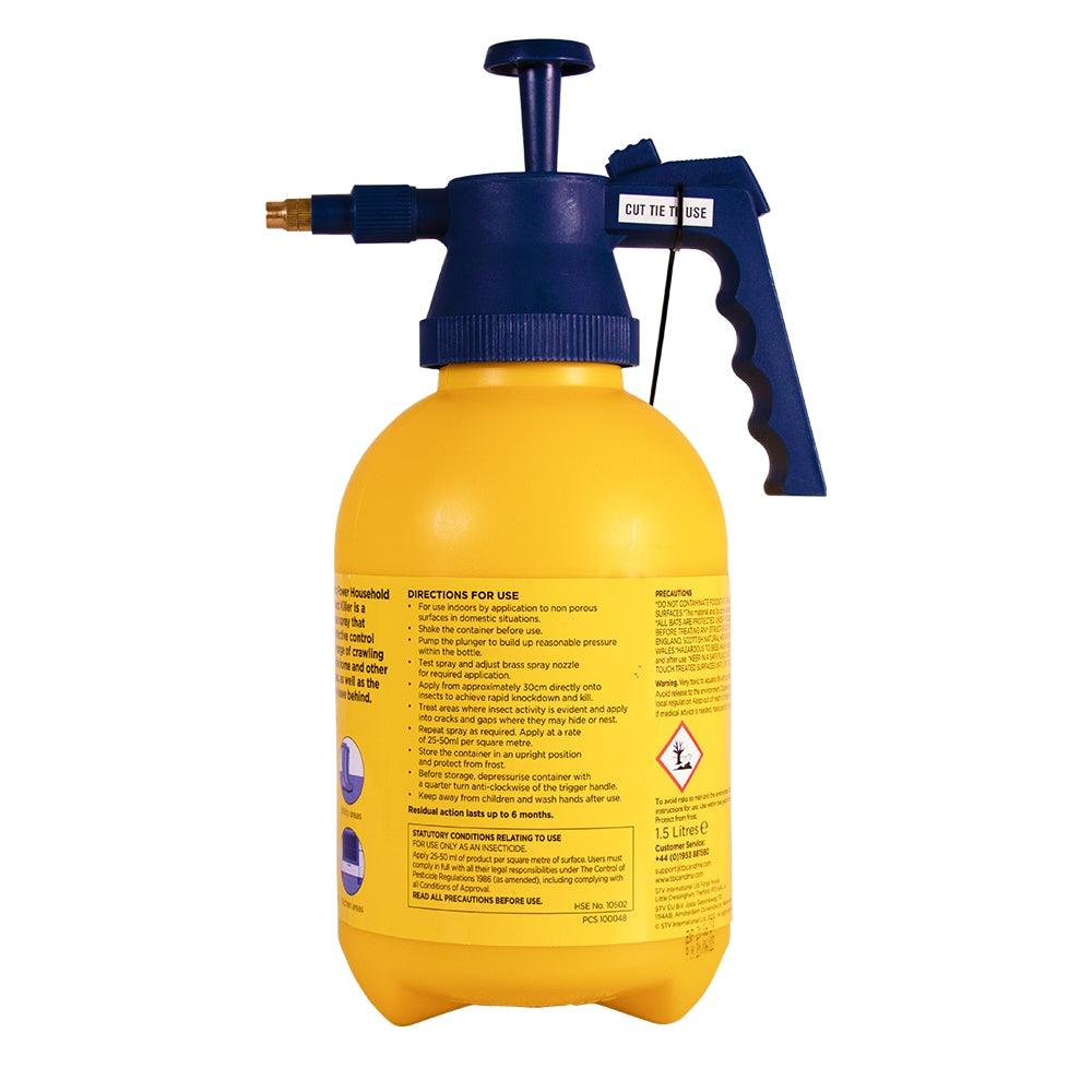 Zero In Household Germ & Insect Killer Pressure Sprayer 1.5L