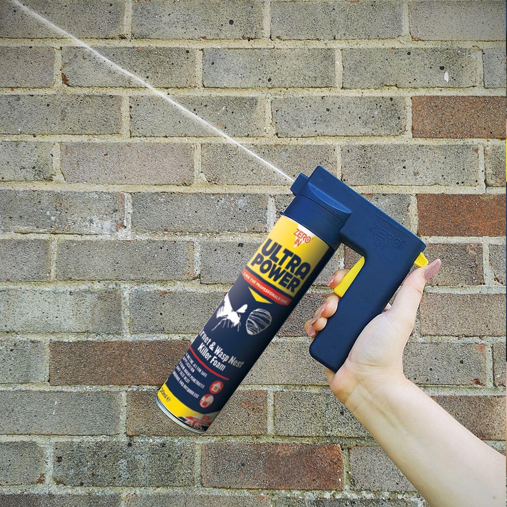 Zero In Hornet & Wasp Nest Killer Foam Trigger Aerosol 600ml