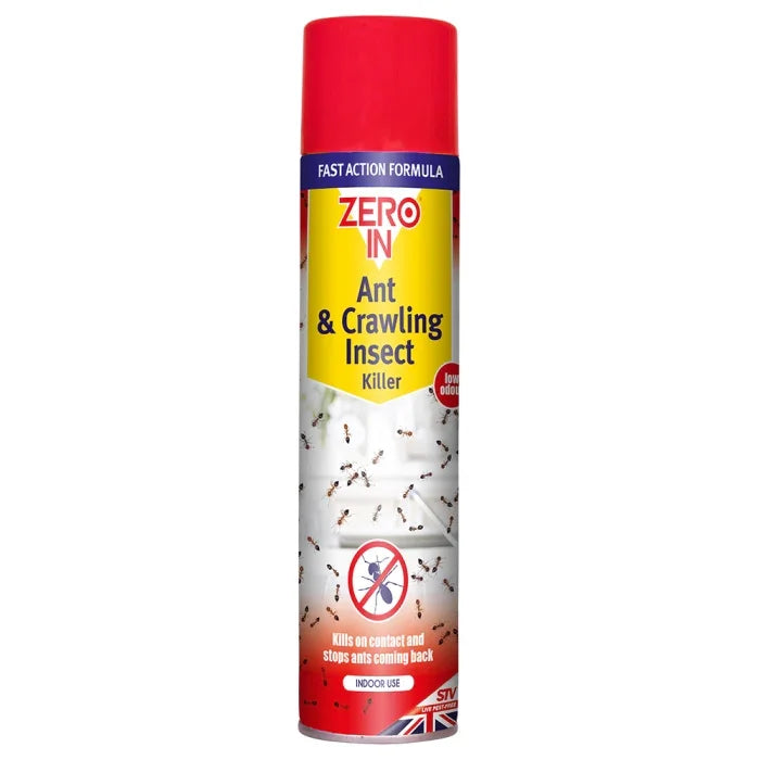 Zero In Ant & Crawling Insect Killer Aerosol 300ml