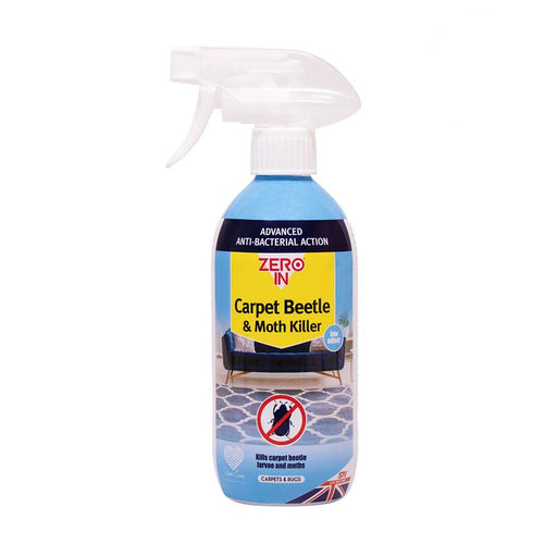 Zero In Carpet Beetle & Moth Killer Spray 500ml