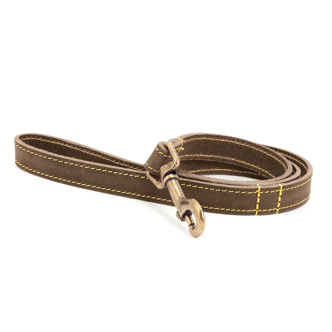 Ancol Timberwolf Leather Dog Lead