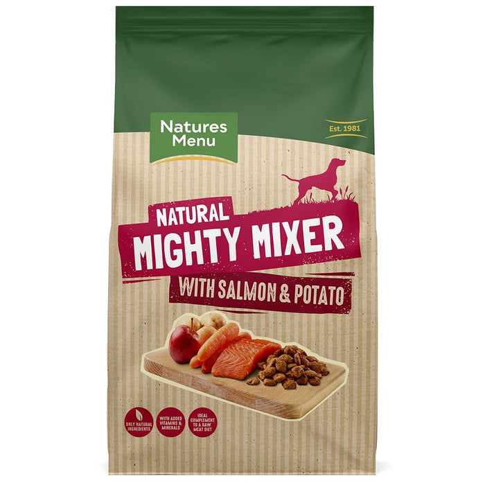 Natures Menu Mighty Mixer with Salmon & Potato Dog Food 2kg