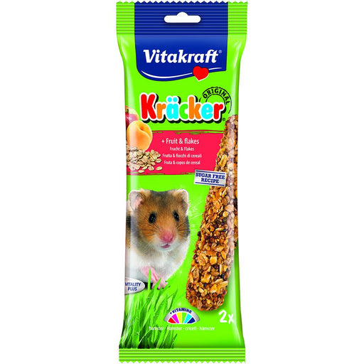 Vitakraft Kracker Fruit Flakes Hamster 2Pk