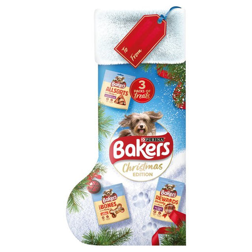 Bakers Dog Treats Christmas Stocking 292g