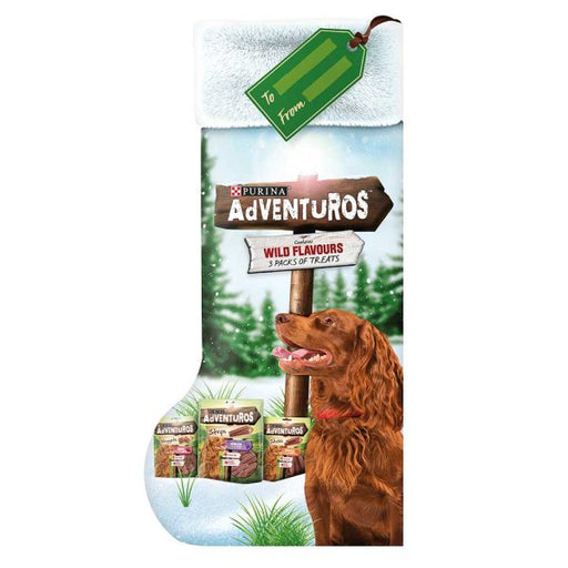 Adventuros Dog Treats Christmas Stocking 300g